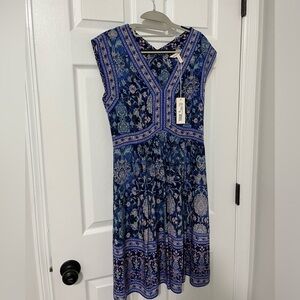 Rebecca Taylor Dreamweaver Silk Dress Size 8 NWT